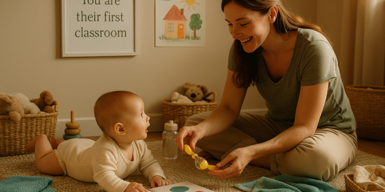 How to Stimulate Your Baby’s Brain From Day One (Without Fancy Toys)